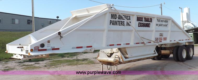 image for item H9145 2001 Corn Belt bottom dump trailer