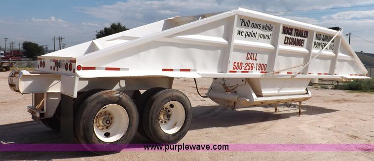 image for item H9145 2001 Corn Belt bottom dump trailer