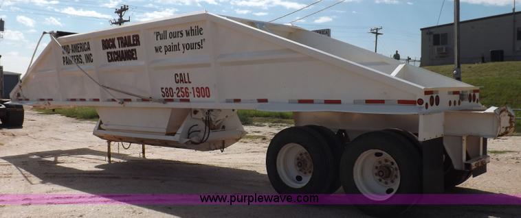 image for item H9145 2001 Corn Belt bottom dump trailer