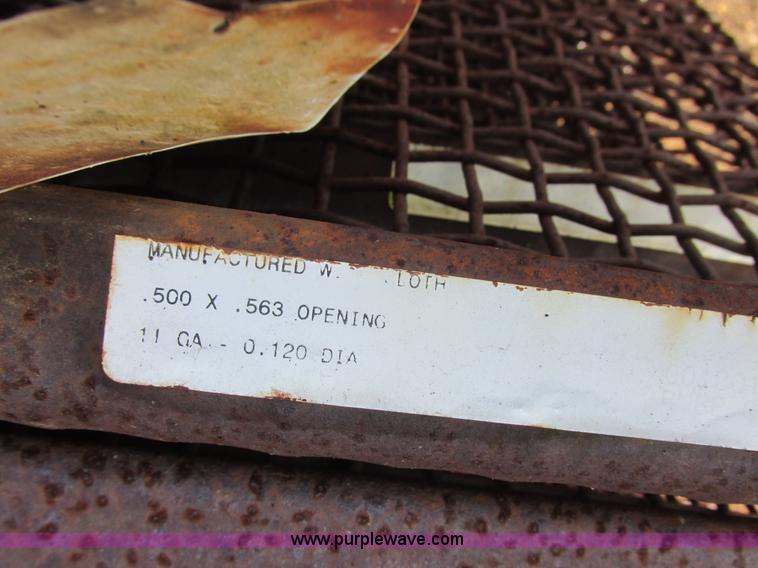 image for item H9278 (9) Pioneer crusher screens