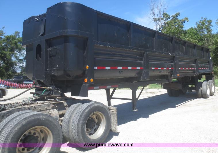 image for item I2221 1998 Clements end dump trailer