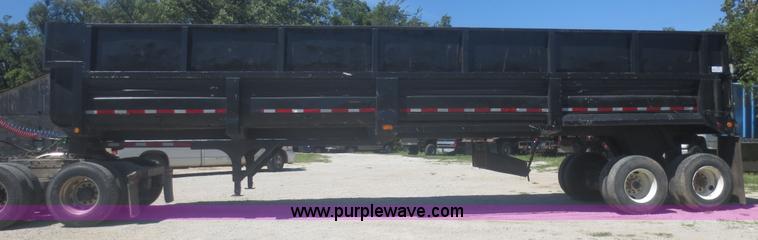 image for item I2221 1998 Clements end dump trailer
