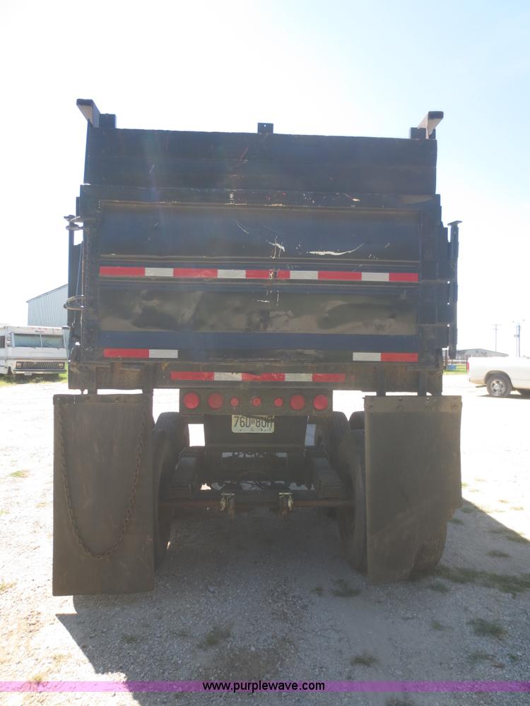 image for item I2221 1998 Clements end dump trailer