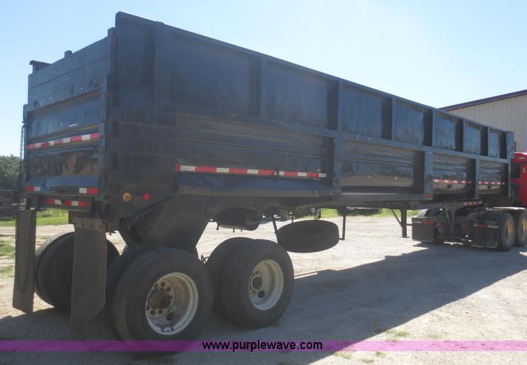 image for item I2221 1998 Clements end dump trailer