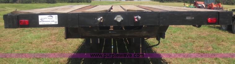 image for item I2232 1981 shop built double drop semi trailer