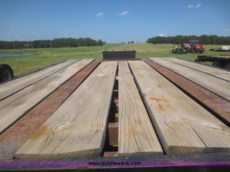 image for item I2232 1981 shop built double drop semi trailer