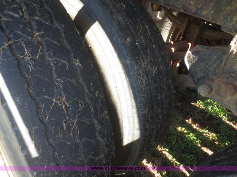 image for item I2232 1981 shop built double drop semi trailer