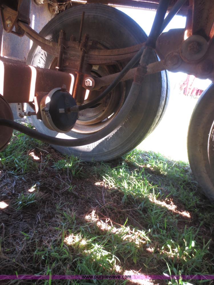 image for item I2232 1981 shop built double drop semi trailer