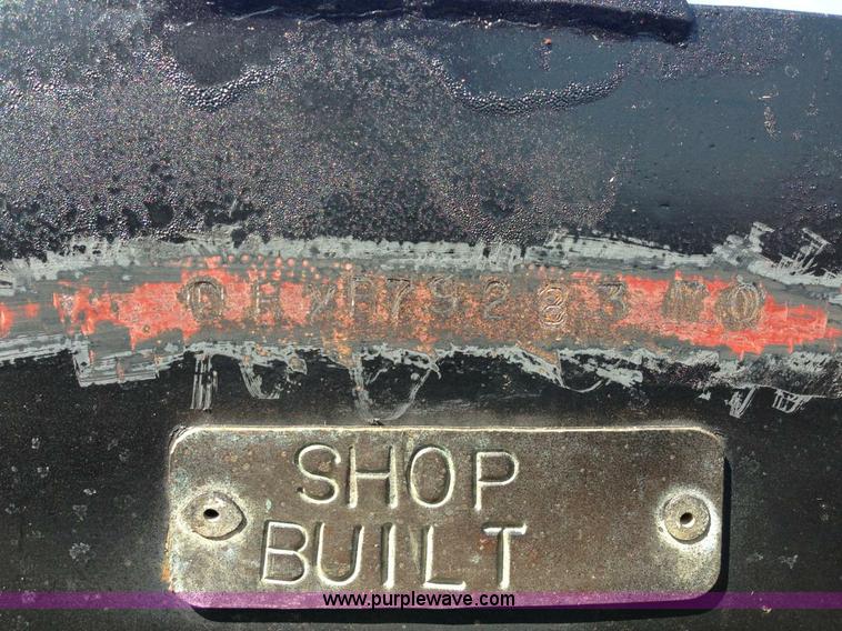 image for item I2232 1981 shop built double drop semi trailer