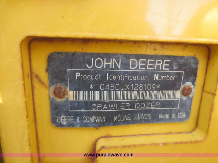 image for item I2234 2006 John Deere 450J LT dozer