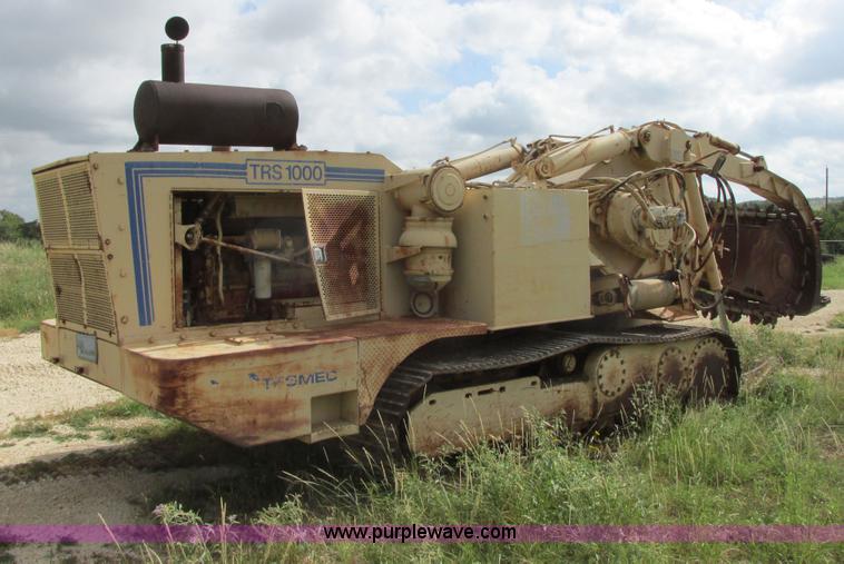 image for item I2526 1990 Tesmec TRS 1000B rocksaw