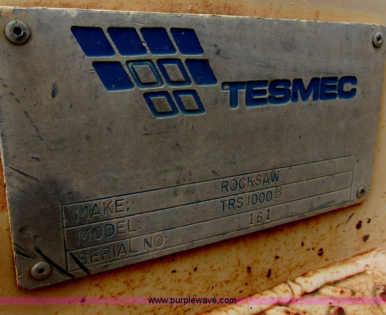 image for item I2526 1990 Tesmec TRS 1000B rocksaw