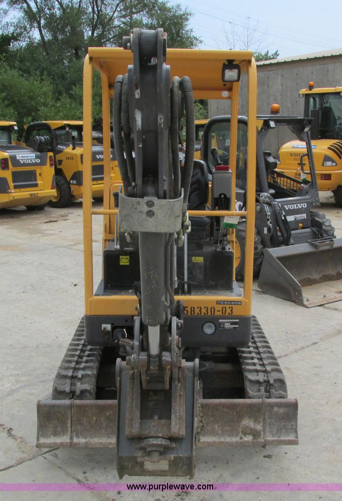 image for item I4134 2008 Volvo EC15B compact excavator