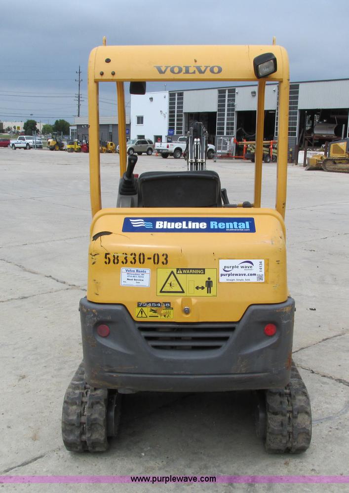 image for item I4134 2008 Volvo EC15B compact excavator