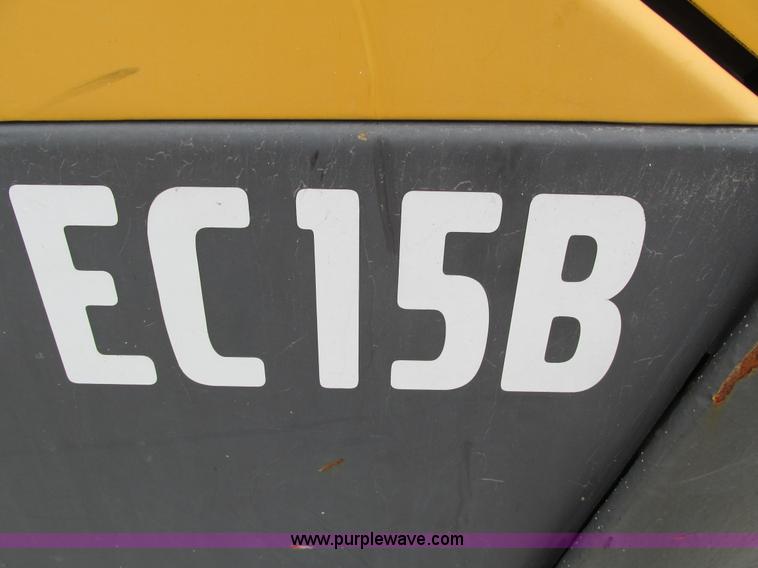 image for item I4134 2008 Volvo EC15B compact excavator