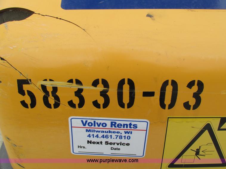 image for item I4134 2008 Volvo EC15B compact excavator