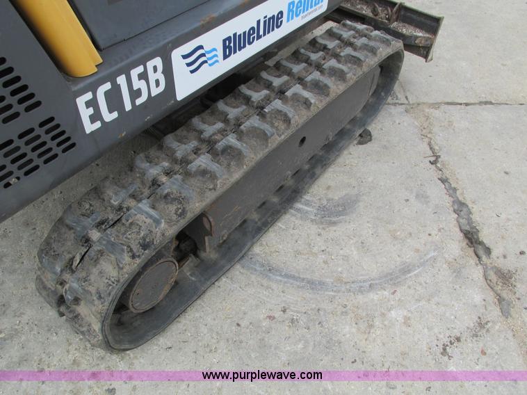 image for item I4134 2008 Volvo EC15B compact excavator