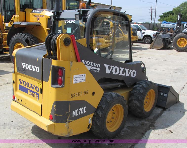 image for item I4135 2012 Volvo MC70C skid steer