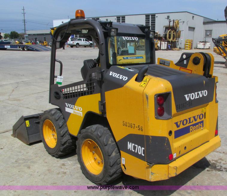 image for item I4135 2012 Volvo MC70C skid steer
