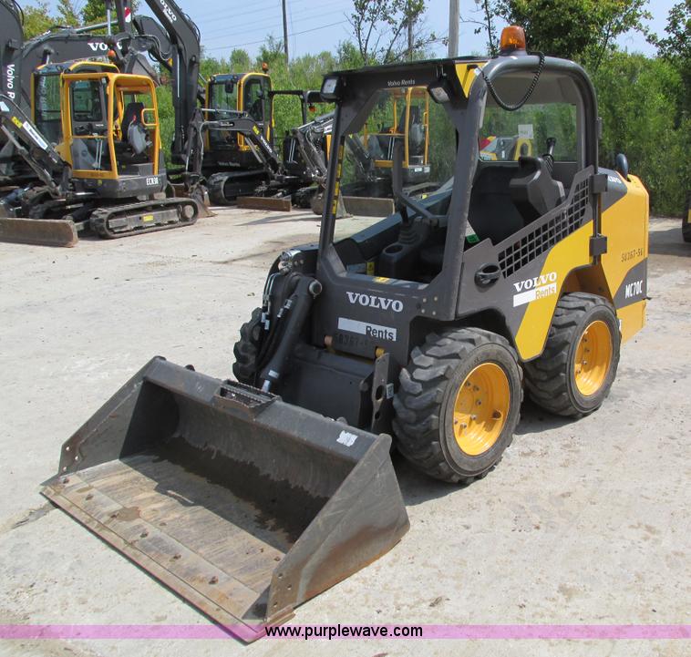 image for item I4135 2012 Volvo MC70C skid steer