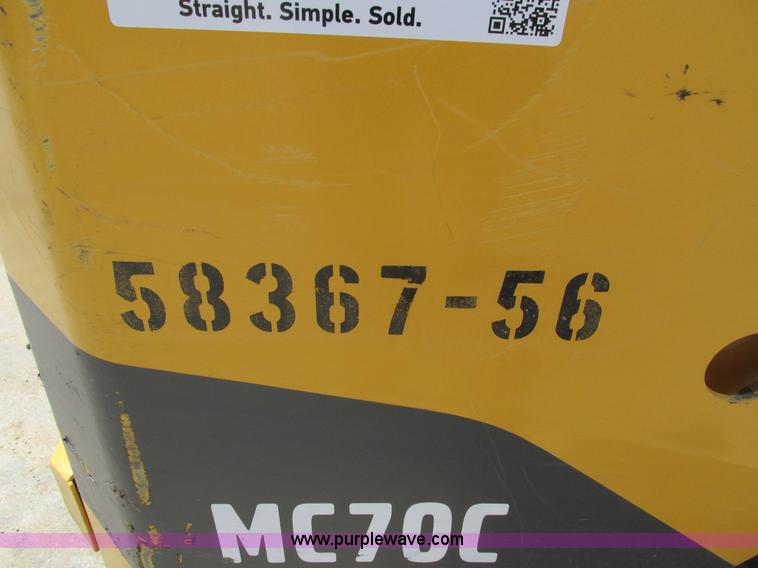 image for item I4135 2012 Volvo MC70C skid steer