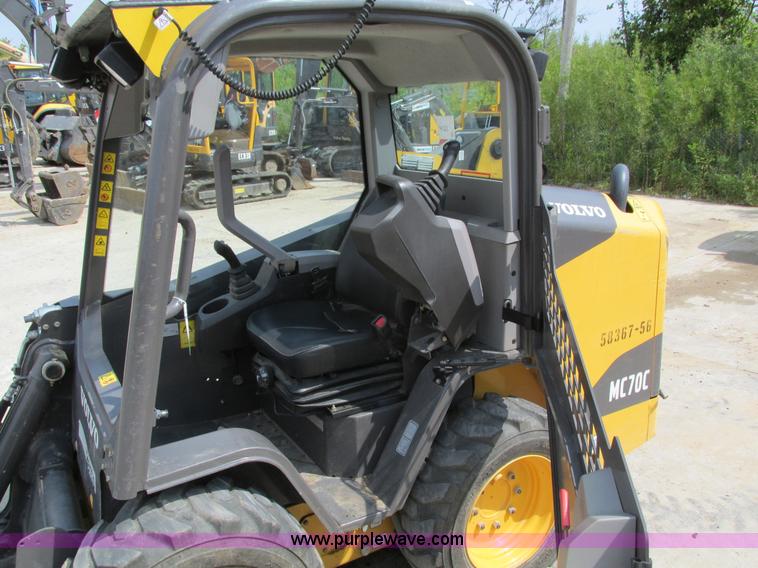 image for item I4135 2012 Volvo MC70C skid steer