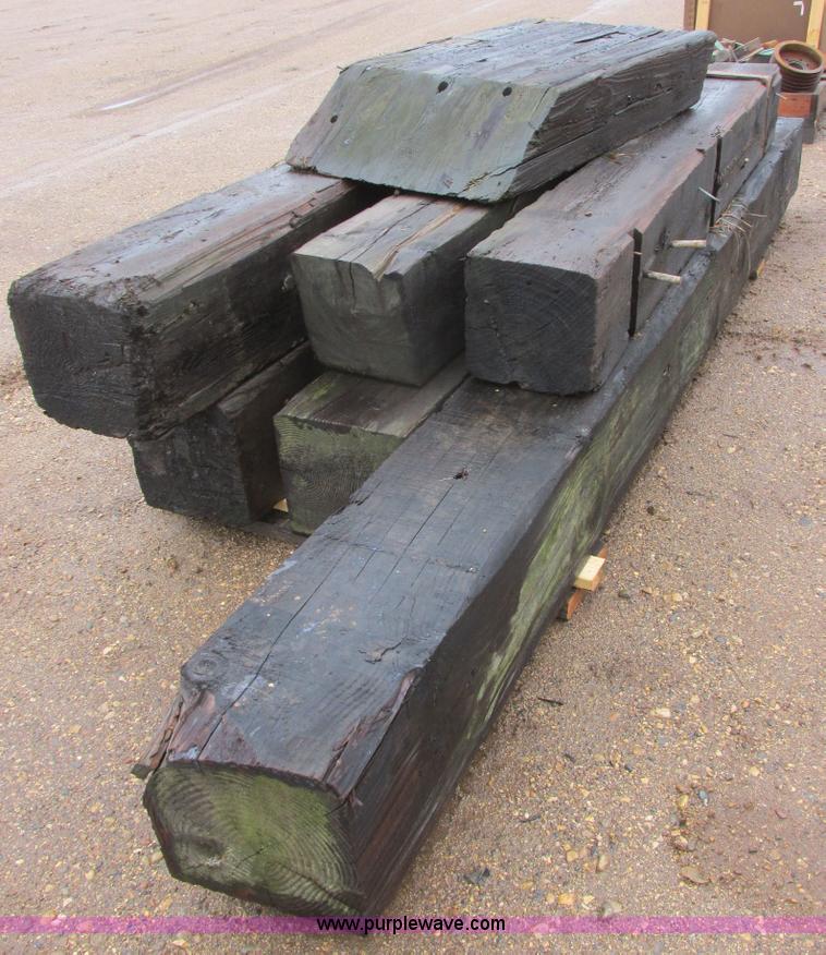 image for item I6067 Assorted bridge timbers