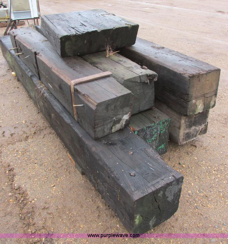 image for item I6067 Assorted bridge timbers
