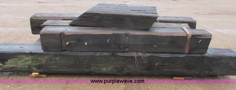 image for item I6067 Assorted bridge timbers