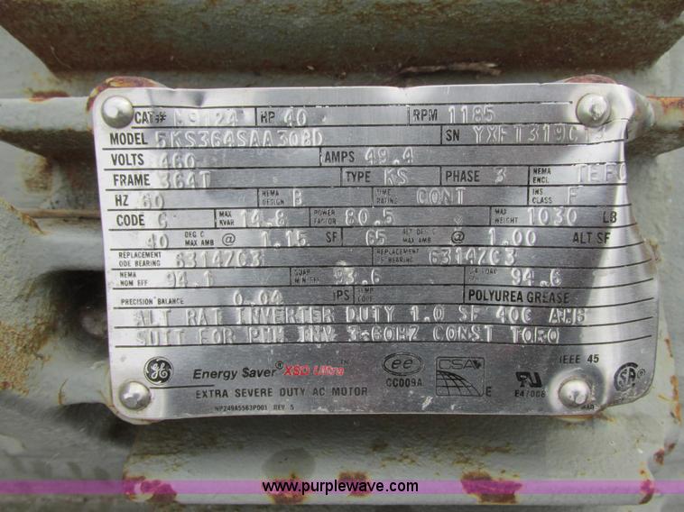 image for item I6096 G.E. SK5364SAA3080 electric motor