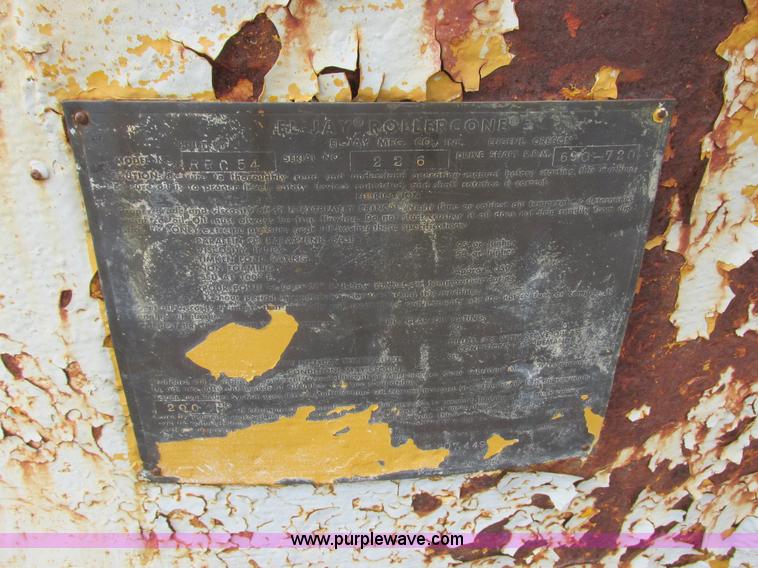 image for item I6098 El Jay RRC54 Roller cone 54 cone crusher