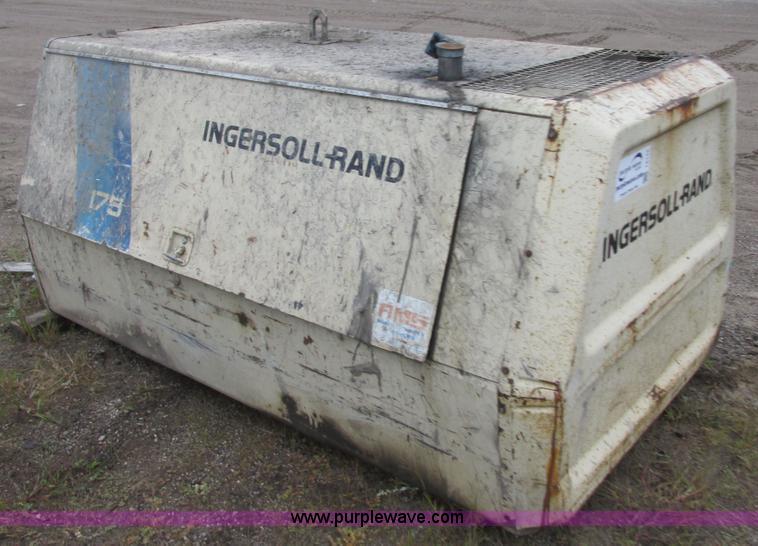 image for item I6142 Ingersoll Rand 175 air compressor