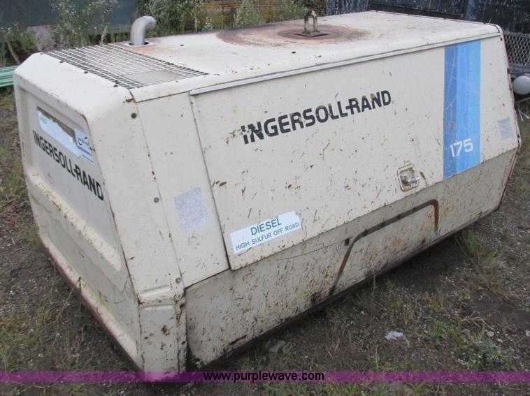 image for item I6143 Ingersoll Rand 175 air compressor
