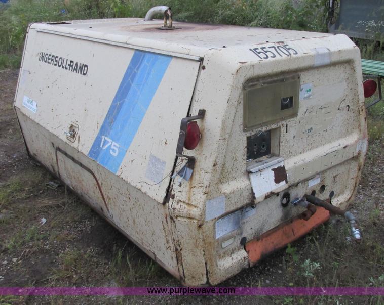 image for item I6143 Ingersoll Rand 175 air compressor