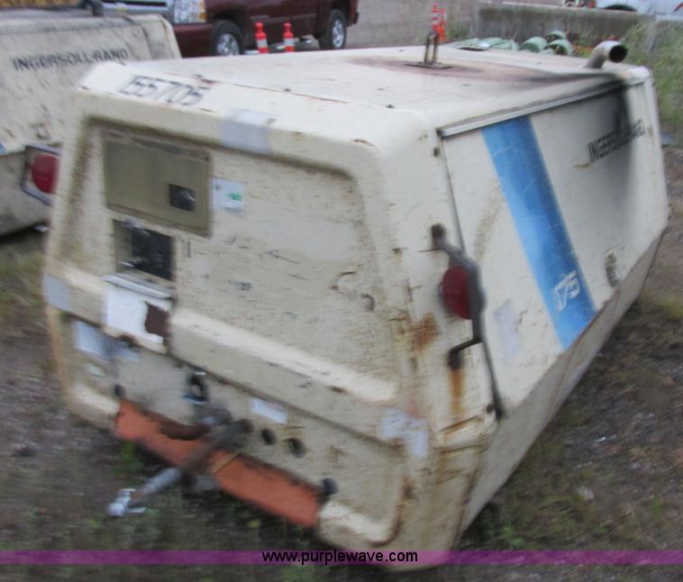 image for item I6143 Ingersoll Rand 175 air compressor