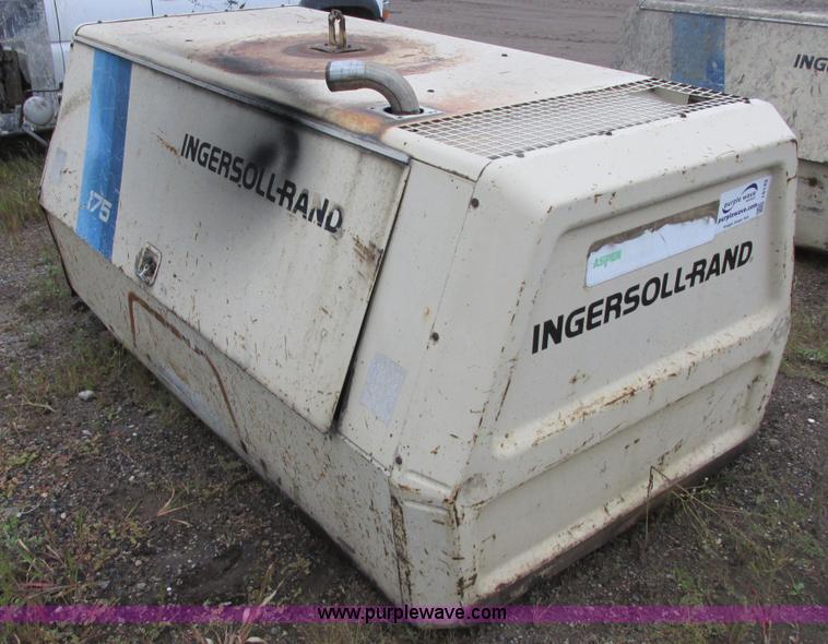 image for item I6143 Ingersoll Rand 175 air compressor