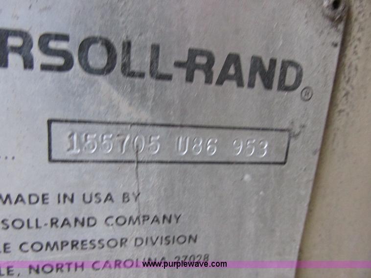 image for item I6143 Ingersoll Rand 175 air compressor