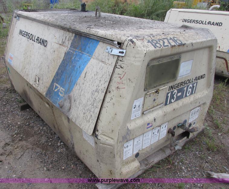 image for item I6143 Ingersoll Rand 175 air compressor