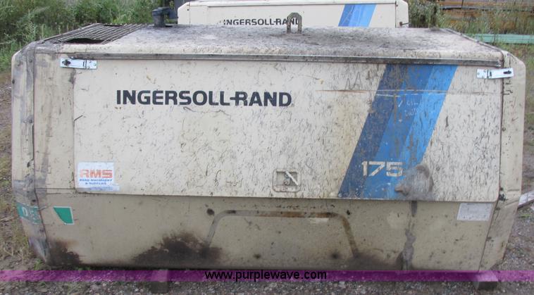 image for item I6143 Ingersoll Rand 175 air compressor