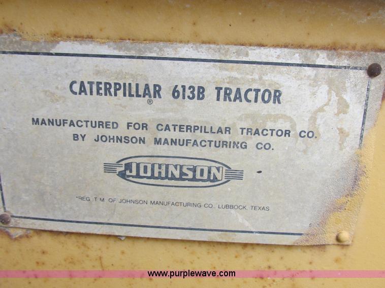 image for item I6145 1979 Caterpillar 613B elevating scraper