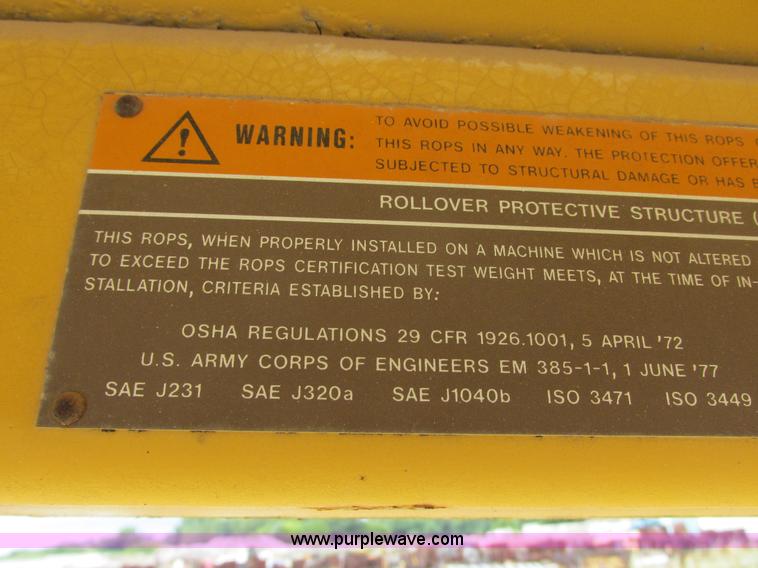 image for item I6145 1979 Caterpillar 613B elevating scraper