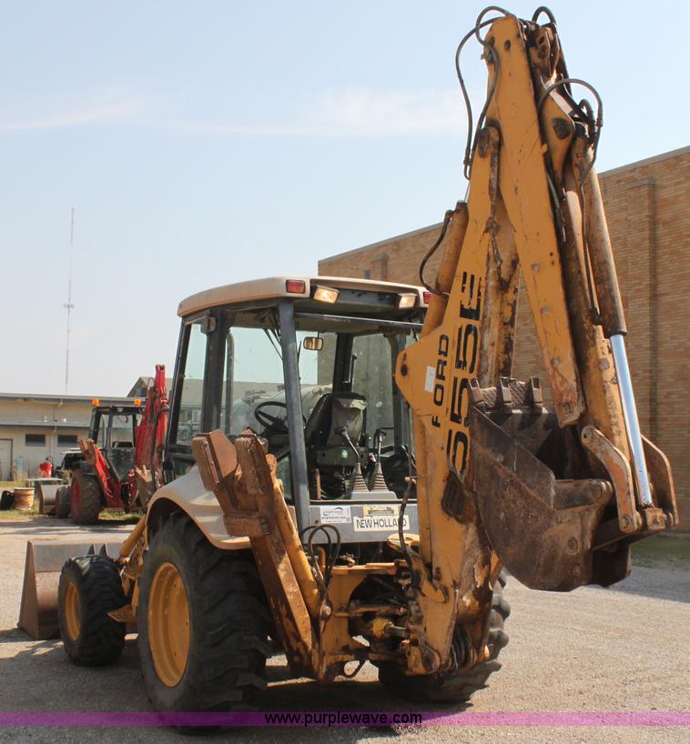 image for item I7262 New Holland 555E backhoe
