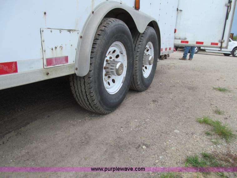 image for item J3419 1998 Kargo King enclosed trailer