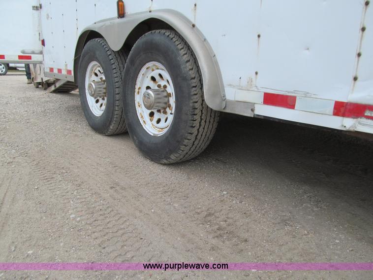 image for item J3419 1998 Kargo King enclosed trailer