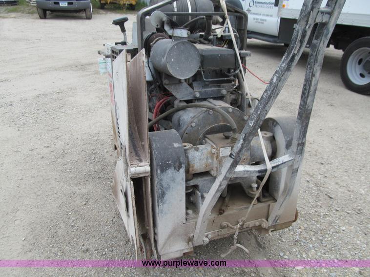image for item J3420 2005 Dumas F566000 walk behind concrete saw