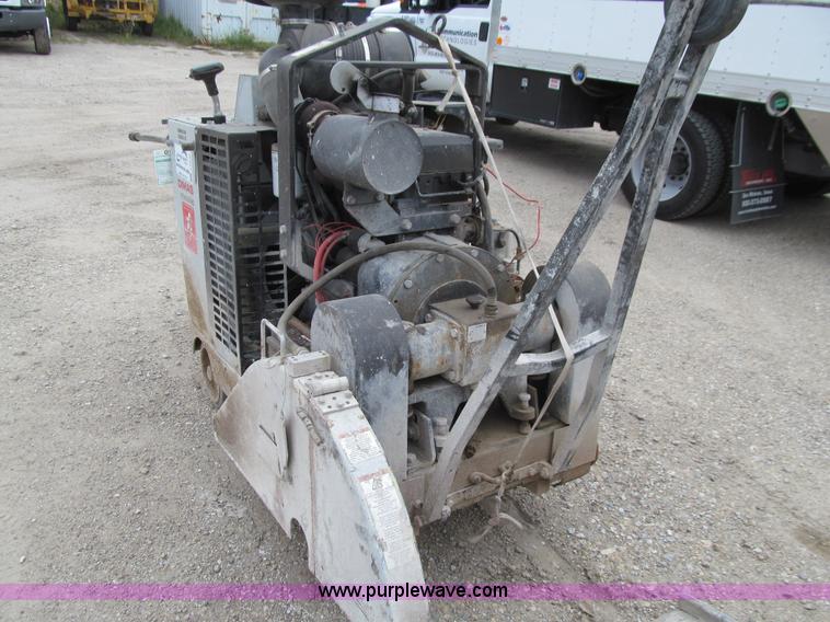 image for item J3420 2005 Dumas F566000 walk behind concrete saw