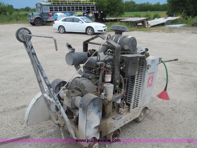 image for item J3420 2005 Dumas F566000 walk behind concrete saw