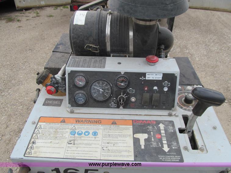 image for item J3420 2005 Dumas F566000 walk behind concrete saw