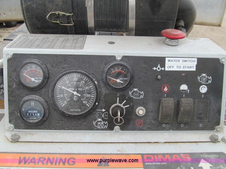 image for item J3420 2005 Dumas F566000 walk behind concrete saw