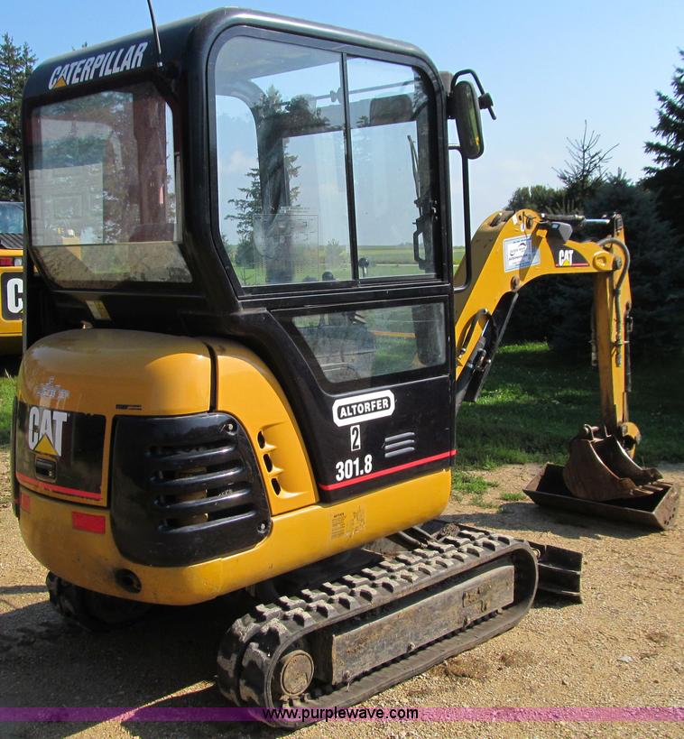 image for item J3432 2005 Caterpillar 301.8 mini excavator